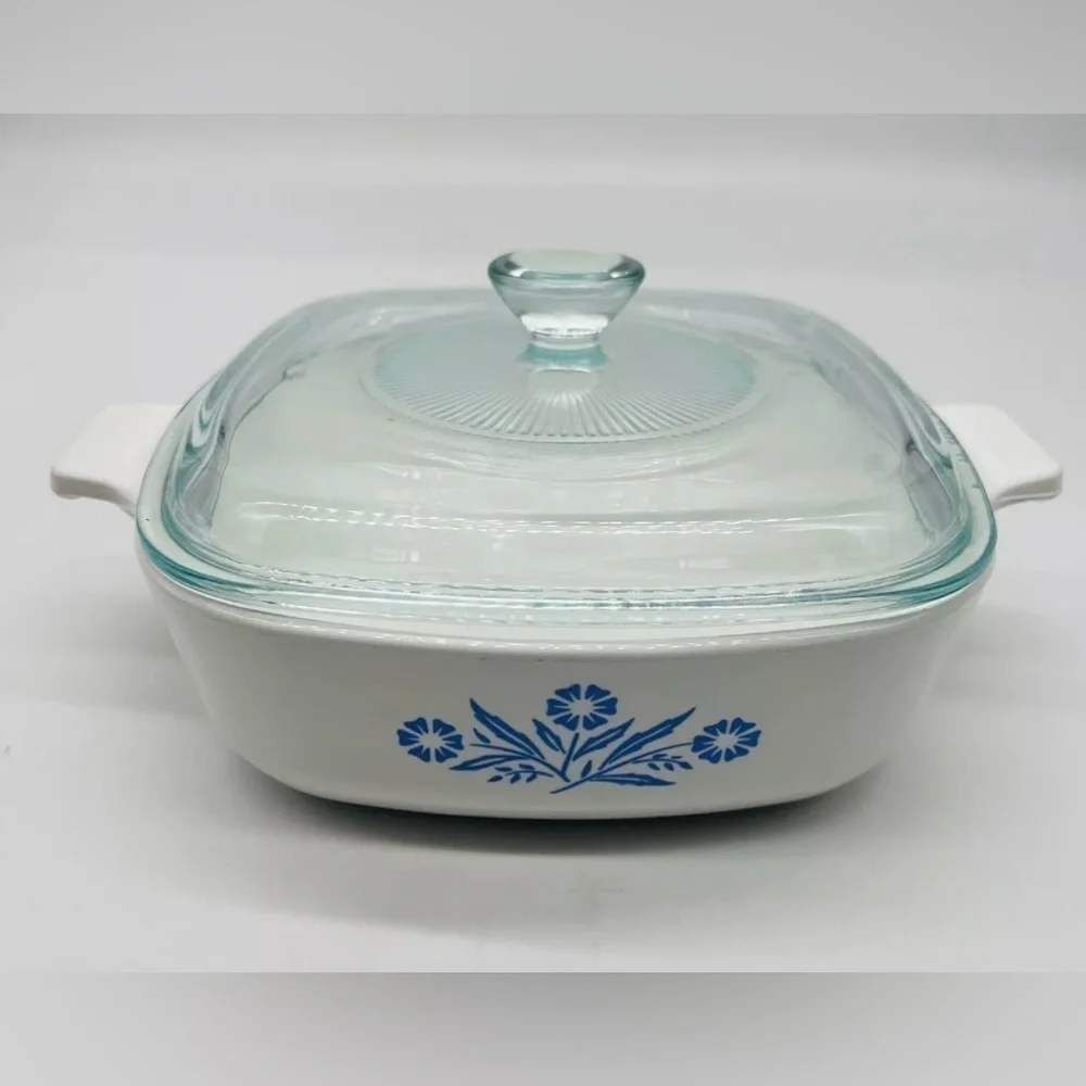 RARE 1 Quart Corning Ware P-1-B - Ribbed 37 Pyrex A 7C A Lid EXCELLENT CONDITION